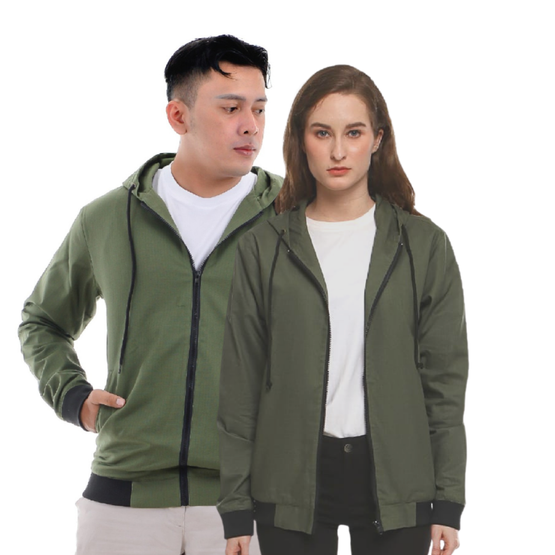 Jaket hoodie bomber sale