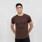 Toko Sritex IRo T-Shirt Basic Unisex 100% Cotton Premium - Brown