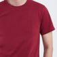 Toko Sritex IRo T-Shirt Basic Unisex 100% Cotton - Maroon