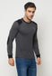 SRX Men's Long Sleeve T-Shirt Grey (SRX 039)