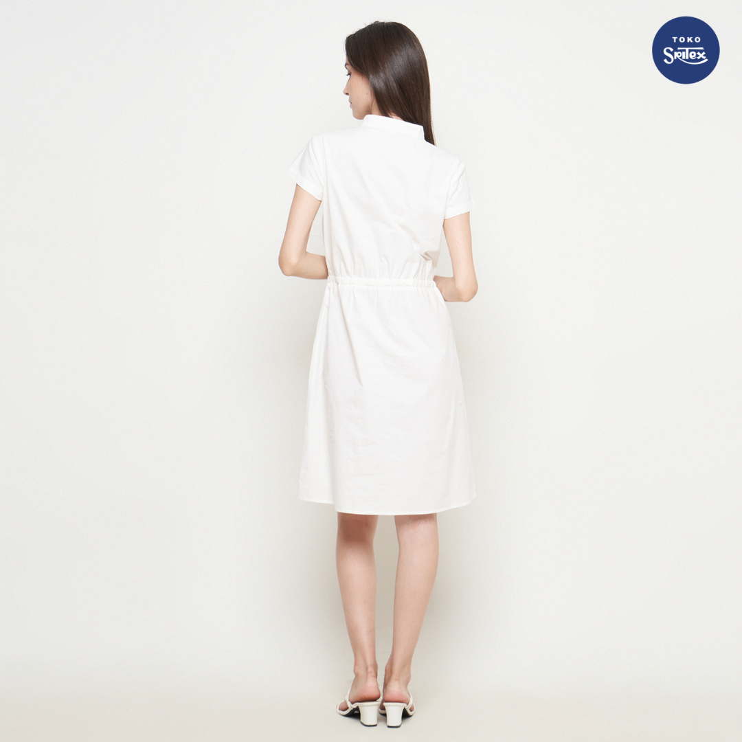 Toko Sritex OURICCI Imani Dress - White