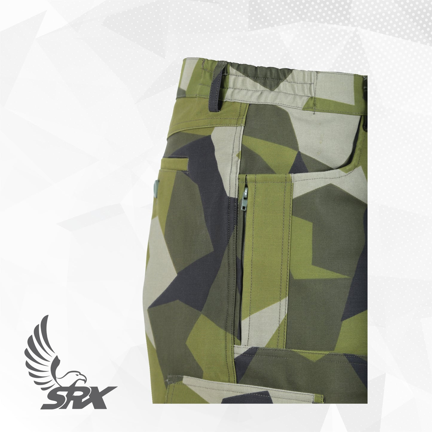 SRX.602 Men's Ribstop Cargo Short Pants - Swedia