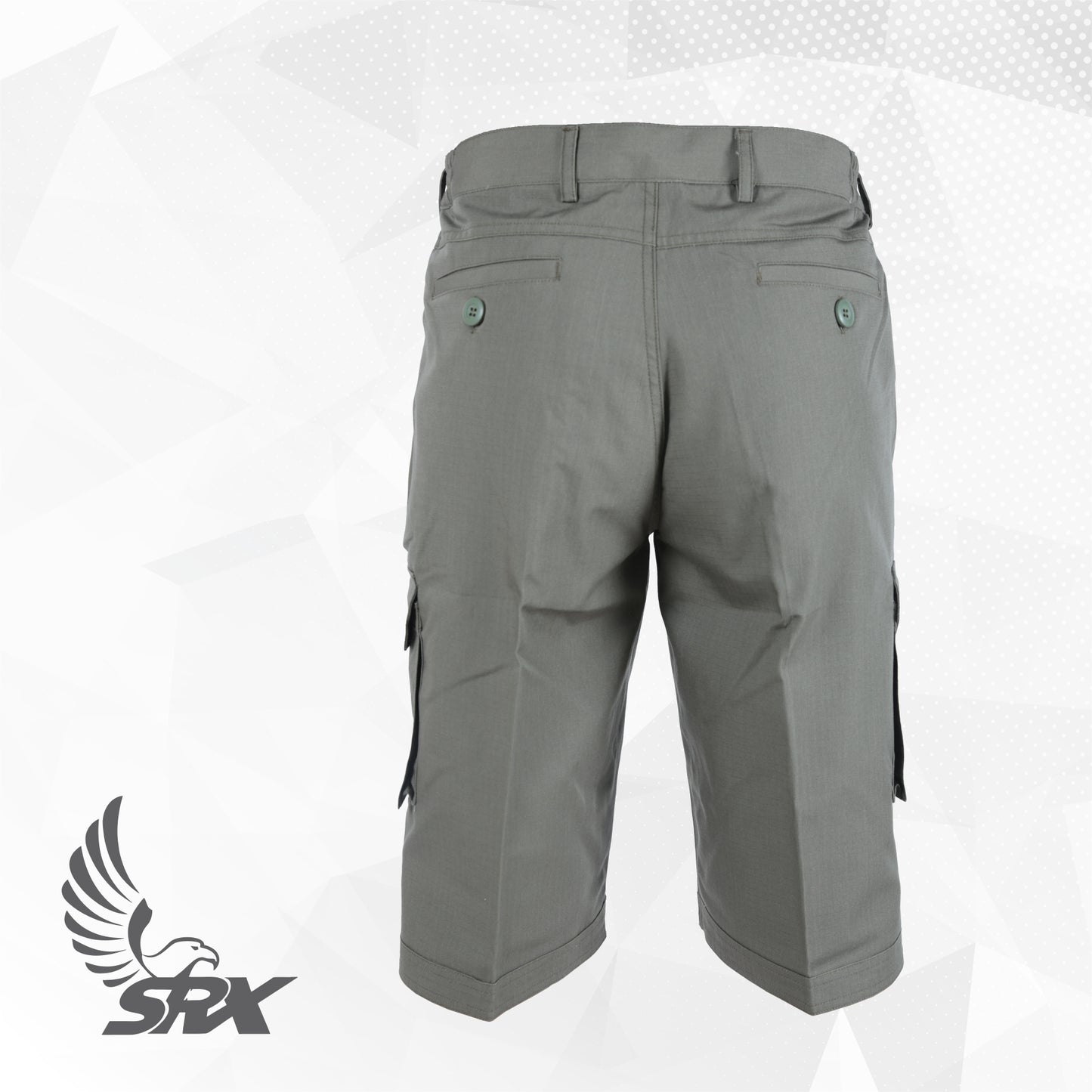SRX.602 Men's Ribstop Cargo Short Pants - Army