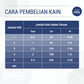 Toko Sritex Kain Katun Print Batik Kawung Premium Ekspor, C61. Harga per 45cm, Lebar 150cm.