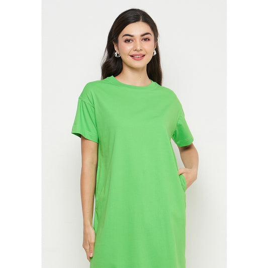 Toko Sritex IRo Basic Midi Dress - Fuji Green