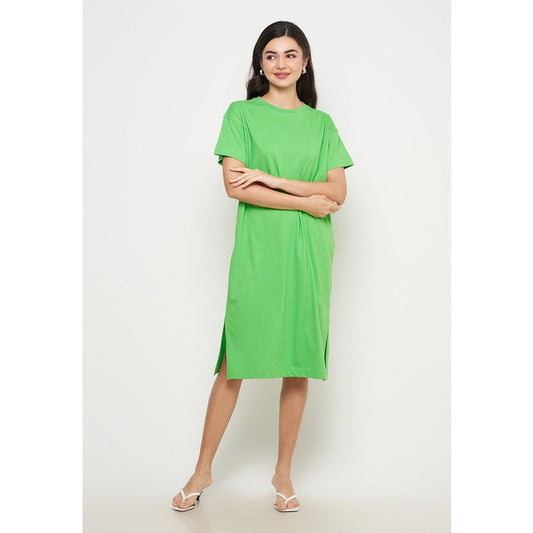 Toko Sritex IRo Basic Midi Dress - Fuji Green