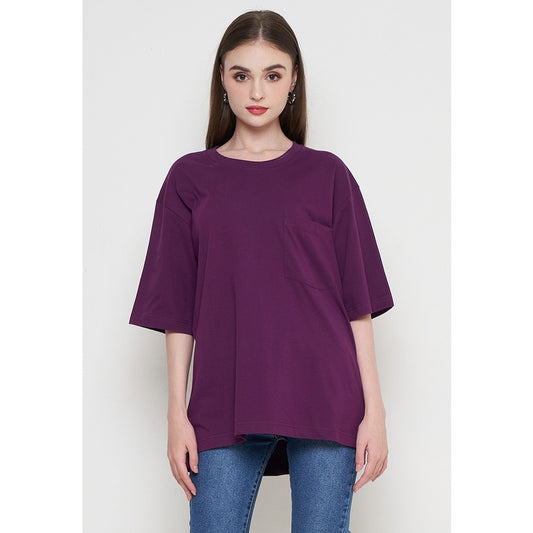 Toko Sritex IRO BASIC Oversized T-shirt - Lavender