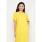 Toko Sritex IRo Basic Midi Dress - Yellow