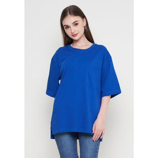 Toko Sritex IRO BASIC Oversized T-shirt - Blue