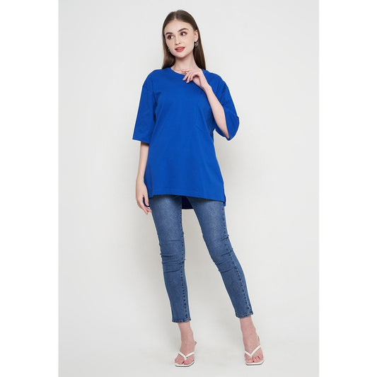 Toko Sritex IRO BASIC Oversized T-shirt - Blue