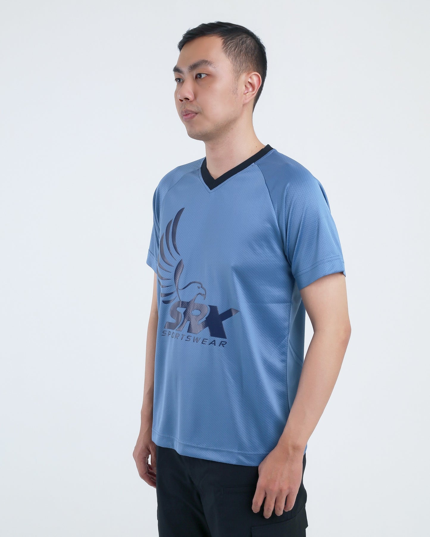 SRX Men's Dry Fit T-Shirt Blue (SRX 1008)