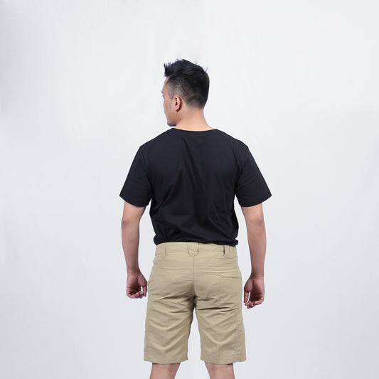 SRX Men's Nylon Full Dull Shorts Khaki (SRX 628)