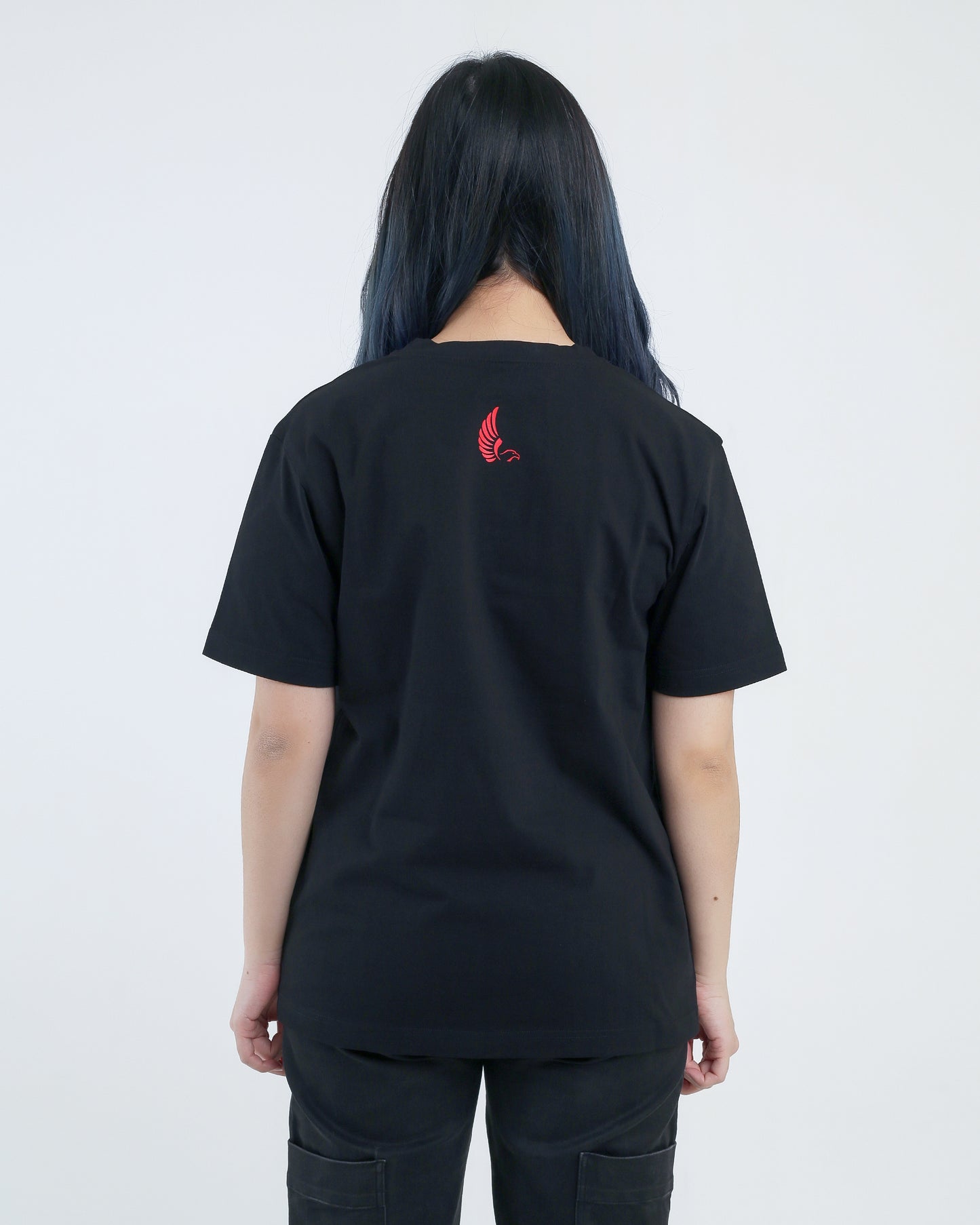 SRX Unisex V-Neck T-Shirt Black (SRX 595)