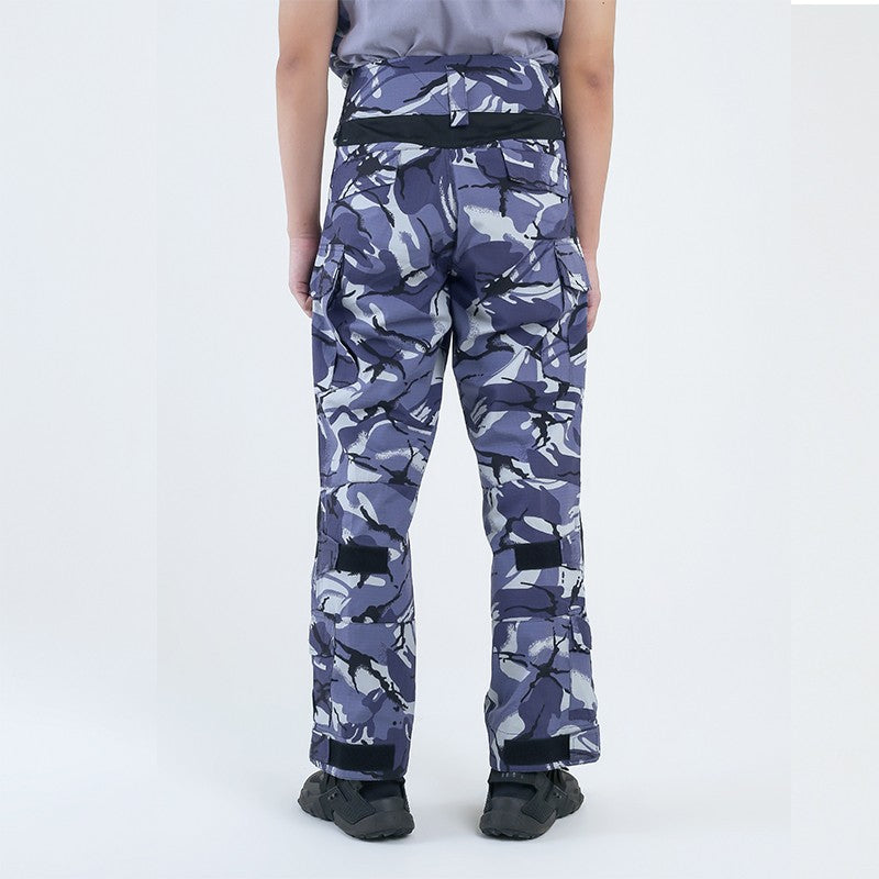 IAMGIA blue camo cargo style pants, Women's Fashion, Bottoms, Other Bottoms  on Carousell