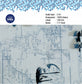 Toko Sritex Kain Katun Print Abstrak Peta Premium Ekspor C61