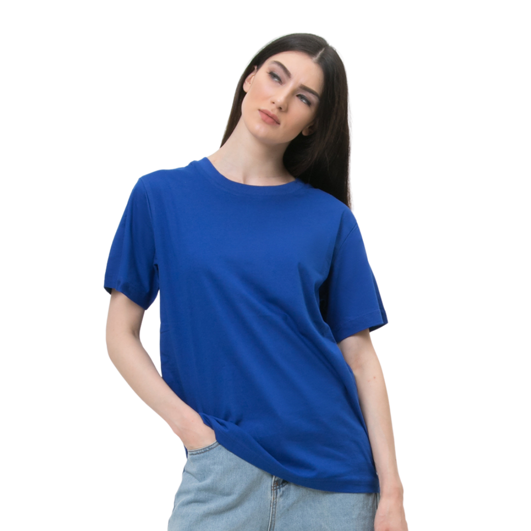 IRO Basic Unisex T-Shirt Blue Alt