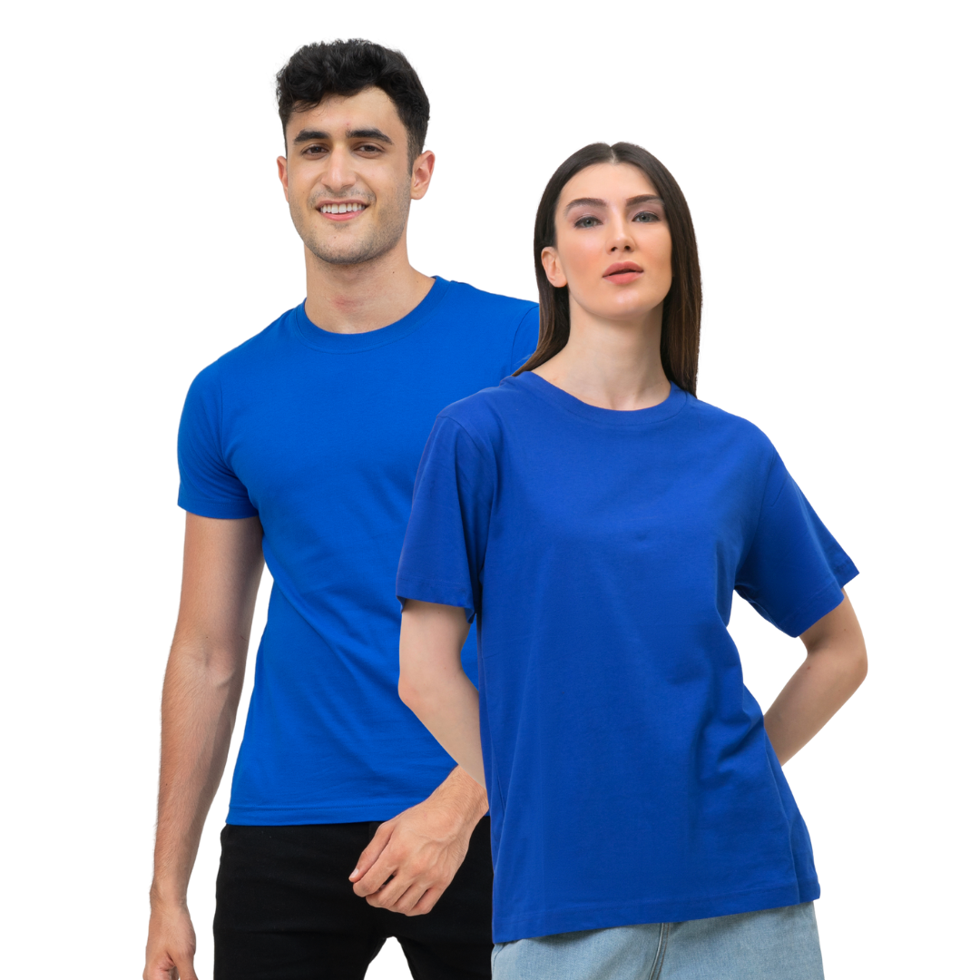 IRO Basic Unisex T-Shirt Blue Front