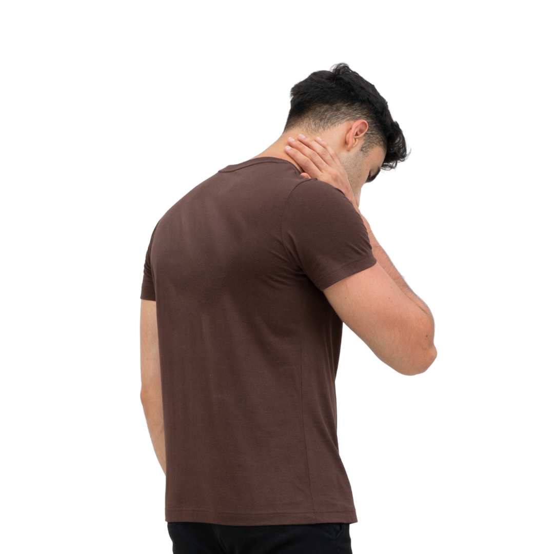 IRO Basic Unisex T-Shirt Brown Back