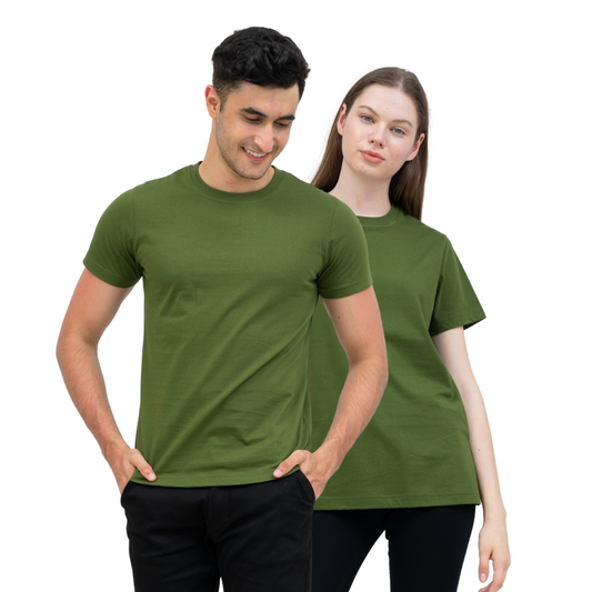 IRO Basic Unisex T-Shirt Olive Front