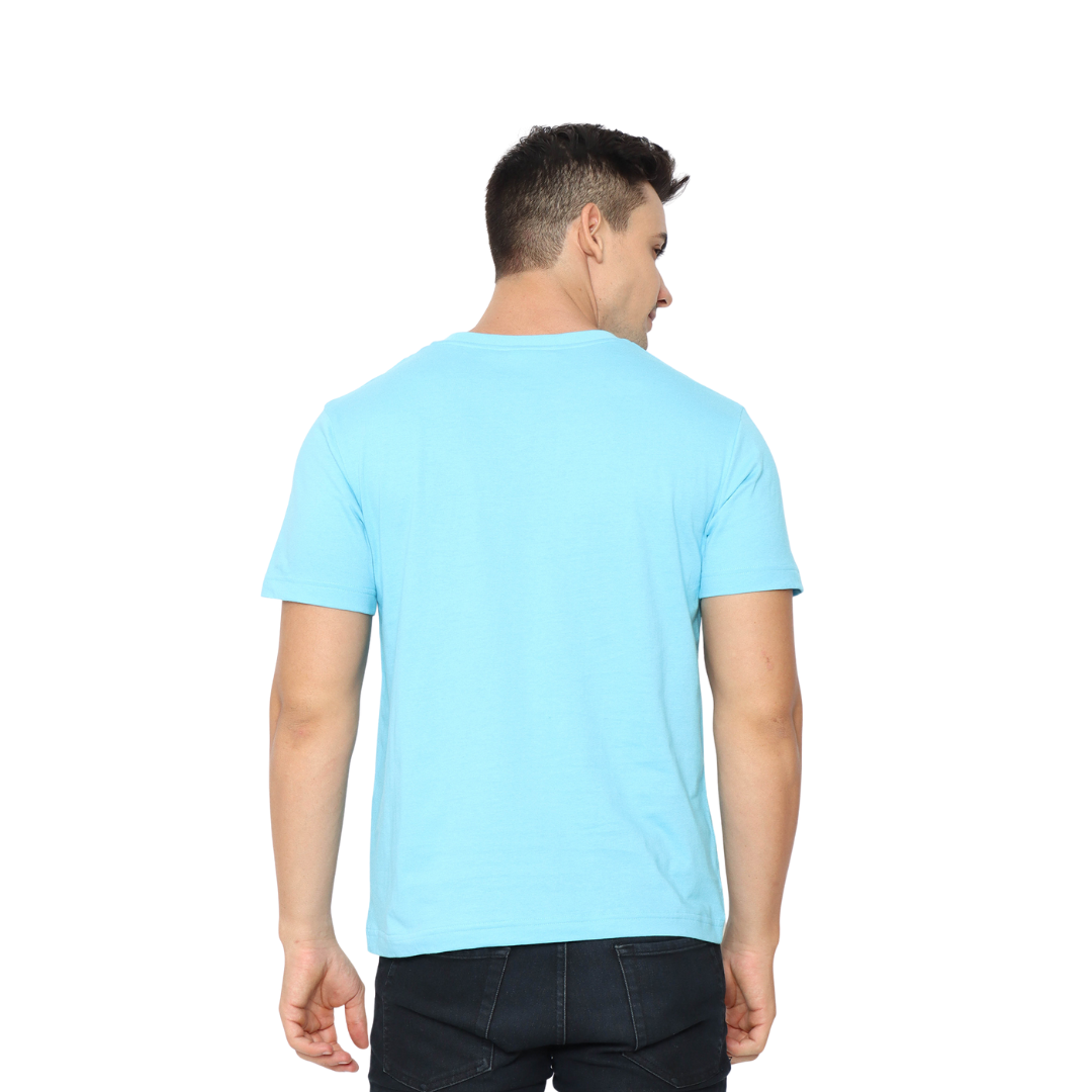 IRO Basic Unisex T-Shirt Sky Blue Back