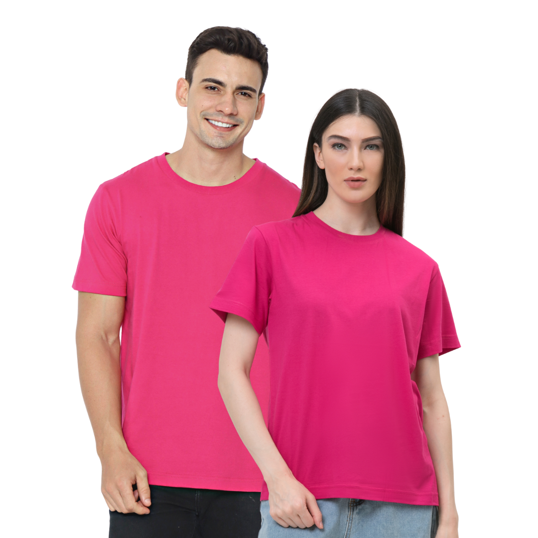 IRO Basic Unisex T-Shirt Fuchsia Front