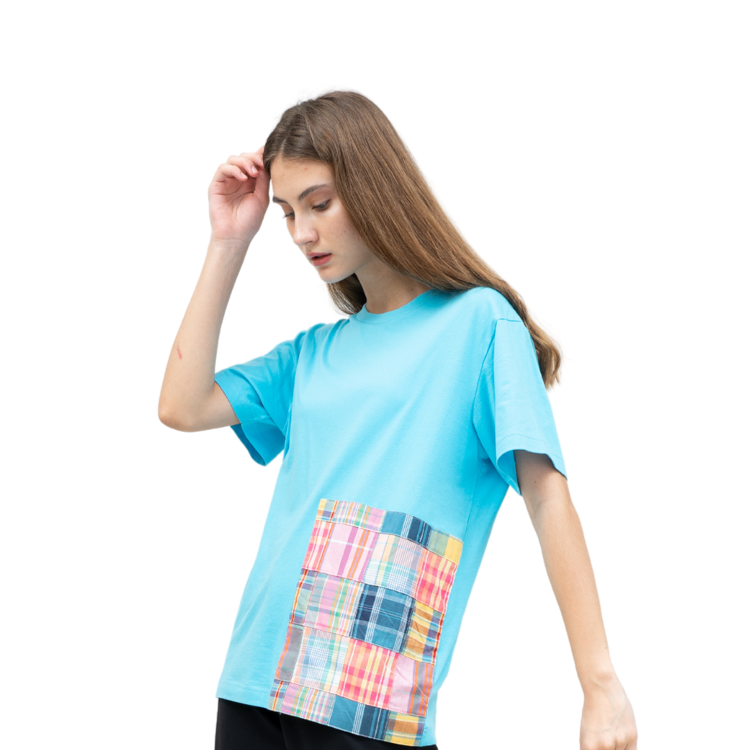 IRO Basic Unisex Patchwork T-Shirt Alt