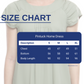 Pintuck Home Dress Green Size Chart