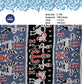 Toko Sritex Kain Katun Print Batik Etnik Premium Ekspor C108. Harga per 45cm, Lebar 114cm.