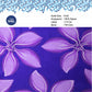 Toko Sritex Kain Rayon Print Bunga Tapak Dara Premium Ekspor, R60. Harga per 45cm, Lebar 114cm.