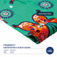 Toko Sritex Kain Rayon Print Abstrak Kupu Kupu Premium Ekspor, R60. Harga per 45cm, Lebar 114cm.