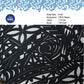 Toko Sritex Kain Rayon Print Batik Monokrom Premium Ekspor, R60. Harga per 45cm, Lebar 114cm,